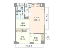 【千葉県/市川市湊新田】行徳第二アクウエリヤスハイツ 間取り図