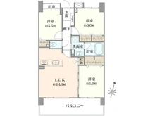 【千葉県/市川市島尻】クレストフォルム浦安弐番館 間取り図