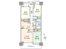 【千葉県/市川市鬼高】オアセス市川 間取り図