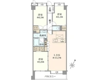 【千葉県/市川市福栄】ヒルズ行徳 間取り図
