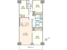 【千葉県/市川市幸】行徳芙蓉ハイツ 間取り図
