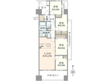 【千葉県/市川市島尻】ゼファー浦安ブライトシティ 間取り図