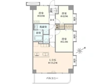 【千葉県/市川市島尻】レクセルマンション浦安 間取り図