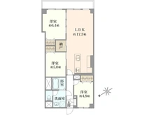 【千葉県/市川市市川南】市川江戸川堤マンション 間取り図