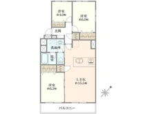 【千葉県/市川市富浜】行徳第2スカイハイツ  間取り図