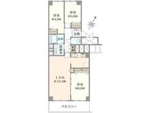 【千葉県/市川市幸】サニーハウス南行徳 B棟 間取り図