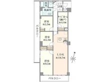 【千葉県/市川市高谷】ルネ南市川 間取り図