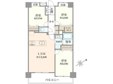 【千葉県/市川市富浜】ローズガーデンエムズ妙典ウエスト 間取り図
