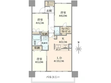 【東京都/江戸川区篠崎町】クリオ篠崎 間取り図