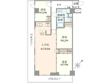 【千葉県/市川市欠真間】コープ行徳 間取り図