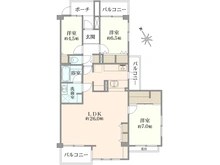 【千葉県/浦安市美浜】エル・シティ新浦安 二番館 間取り図