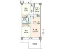 【東京都/葛飾区東立石】エヴァーグリーン立石 間取り図