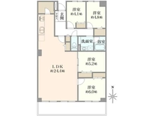 【東京都/江東区大島】東大島ファミールハイツ2号棟 間取り図