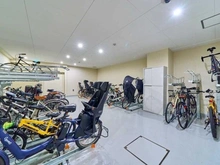 【東京都/新宿区赤城下町】ピアース神楽坂レジデンス 駐輪場