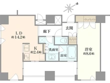 【東京都/港区芝浦】ザ・タワー芝浦 間取り図