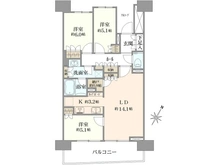 【東京都/中央区晴海】HARUMI FLAG SUN VILLAGE C棟 間取り図