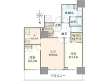 【東京都/港区港南】ベイクレストタワー 間取り図