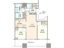 【東京都/港区浜松町】WORLD TOWER RESIDENCE 間取り図