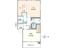 【東京都/新宿区百人町】大久保ローヤルコーポ 間取り図