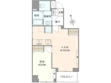 【東京都/港区浜松町】浜松町マンション 間取り図