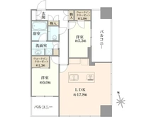 【東京都/港区浜松町】WORLD TOWER RESIDENCE 間取り図