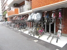 【東京都/港区三田】シャンボール三田 駐輪場