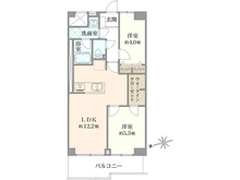 【東京都/港区芝浦】メゾン田町 間取り図