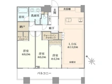 【東京都/港区芝浦】芝浦アイランドケープタワー 間取り図
