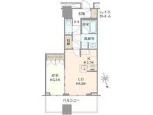 【東京都/港区浜松町】WORLD TOWER RESIDENCE 間取り図