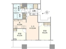 【東京都/港区浜松町】WORLD TOWER RESIDENCE 間取り図