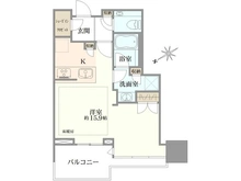 【東京都/港区芝浦】ブランズタワー芝浦 間取り図