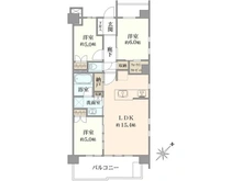 【埼玉県/朝霞市西原】プラウド朝霞台 間取り図