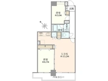 【東京都/豊島区雑司が谷】グランレーブ目白東 間取り図