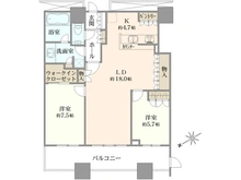 【東京都/港区芝浦】芝浦アイランドケープタワー 間取り図