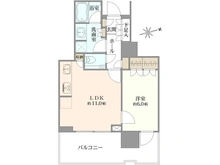 【東京都/港区芝浦】プラウドタワー芝浦 間取り図