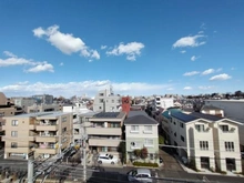 【東京都/世田谷区尾山台】タウンハイツ尾山台 眺望：ルーフテラスから