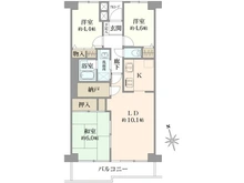 【東京都/港区芝浦】メゾン田町 間取り図