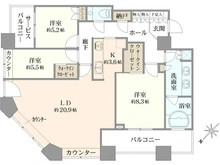 【東京都/港区芝浦】 芝浦アイランドケープタワー 間取り図