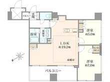 【東京都/港区芝浦】インプレストタワー芝浦エアレジデンス 間取り図