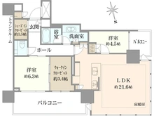 【東京都/港区浜松町】パークコート浜離宮ザ・タワー 間取り図