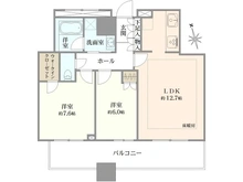 【東京都/港区芝】クレストプライムタワー芝 間取り図