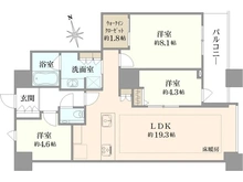 【東京都/港区芝浦】芝浦アイランドグローヴタワー 間取り図