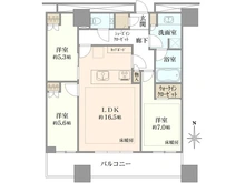 【東京都/港区浜松町】WORLD TOWER RESIDENCE 間取り図