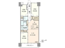 【東京都/品川区勝島】オーベルグランディオ品川勝島 間取り図