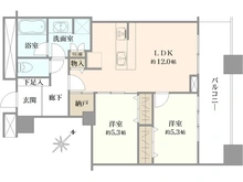 【東京都/港区芝浦】芝浦アイランドケープタワー 間取り図