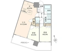 【東京都/港区港南】リビオタワー品川 間取り図