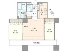 【東京都/港区東新橋】東京ツインパークス ライトウィング 間取り図