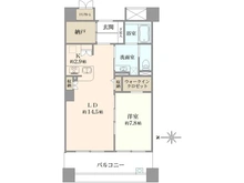 【東京都/港区白金】ザ・レジデンス白金スィート 間取り図