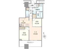 【東京都/港区浜松町】WORLD TOWER RESIDENCE 間取り図