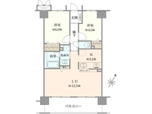 【東京都/港区芝浦】フェイム芝浦インターウェーブ 間取り図